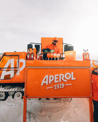 Aperol x Winter Villars-sur-Ollon Snowcat