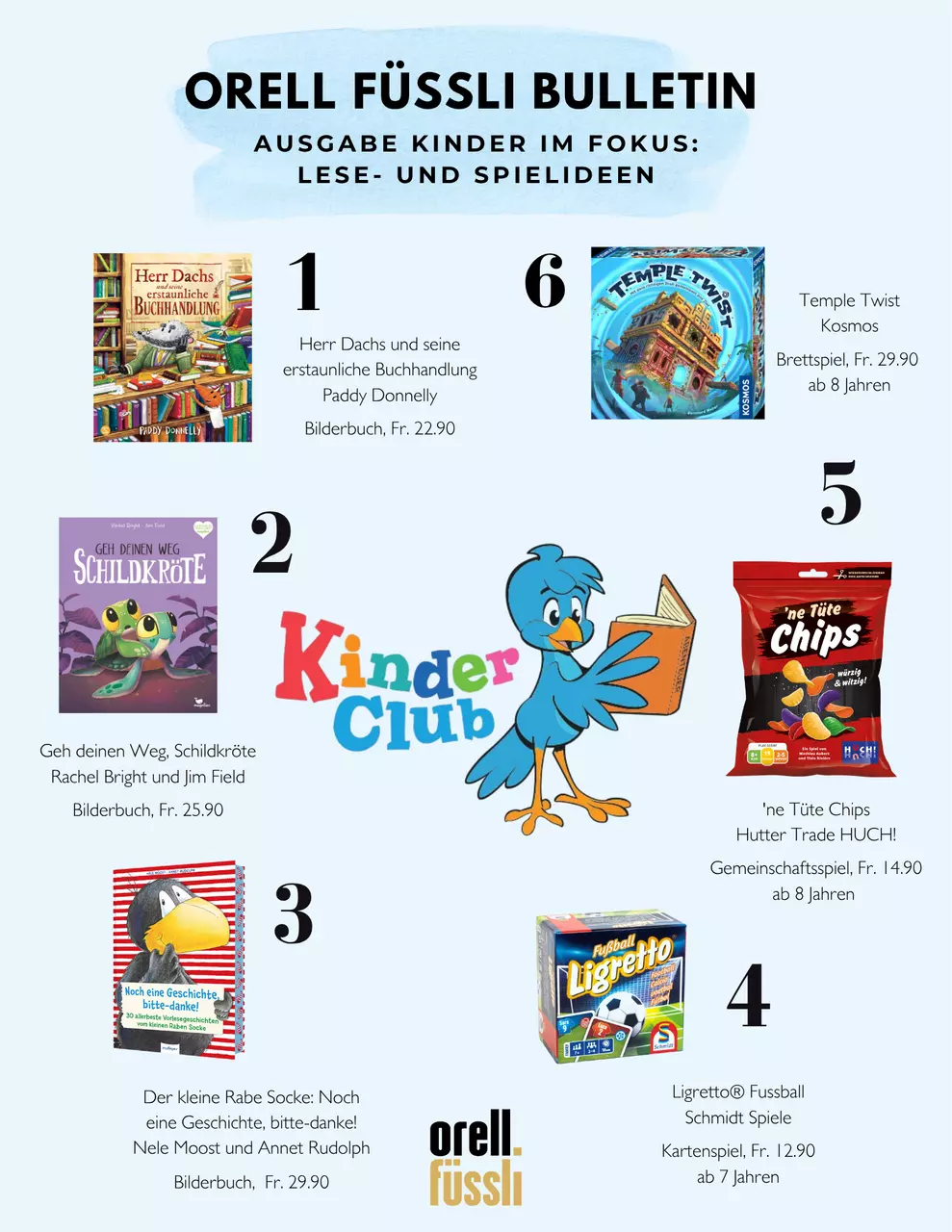 Orell Füssli Bulletin - Kinder im Fokus
