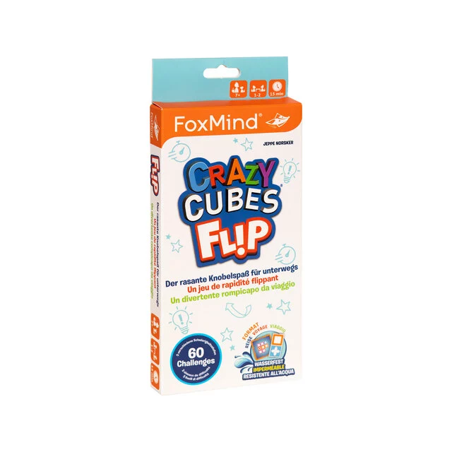 Crazy Cubes Flip, Foxmind, Rätselspiel, 1-2 Spielerinnen und Spieler, ab 7 Jahren, Fr. 14.90