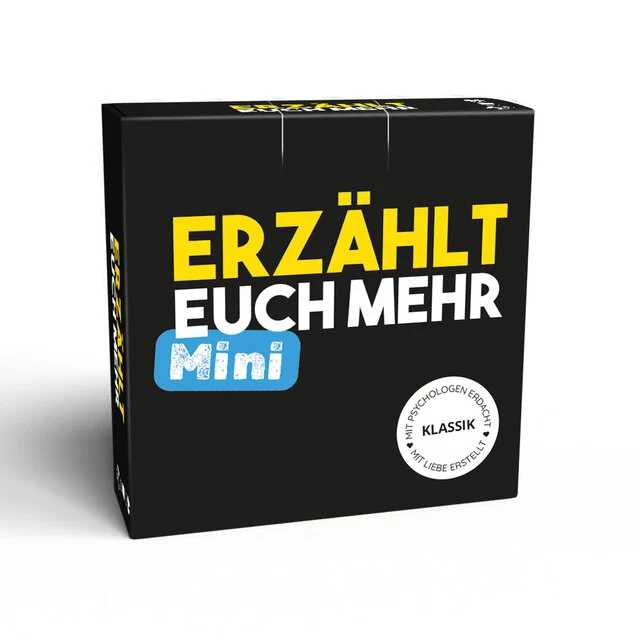 Erzählt euch mehr Klassik - Mini, SIMON & JAN, Fragespiel, 2 Spielerinnen und Spieler, ab 16 Jahren, Fr. 11.90