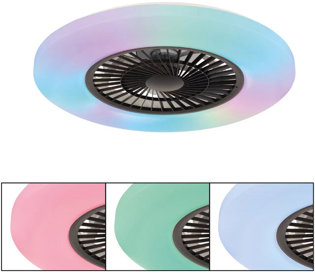 Deckventilator mit Beleuchtung ALVA, 59.5cm 6W weiss, CHF 129.95