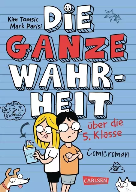 Die ganze Wahrheit über die 5. Klasse, Kim Tomsic & Mark Parisi, orellfuessli.ch, Fr. 22.90.webp