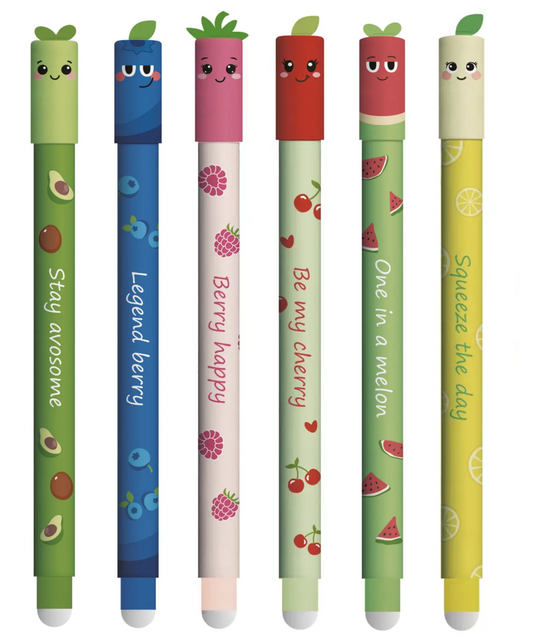 Eberhard Faber Fruity Erase it!-Gelstifte, verschiedene Designs, exklusiv in den Orell Füssli Buchhandlungen erhältlich, Fr. 3.50.png