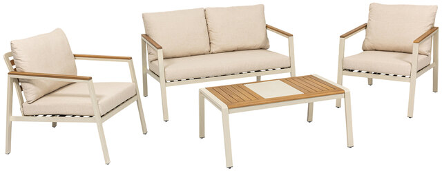 Garten-Set ATHENES, beige, bei Conforama, CHF 699.95, Outline