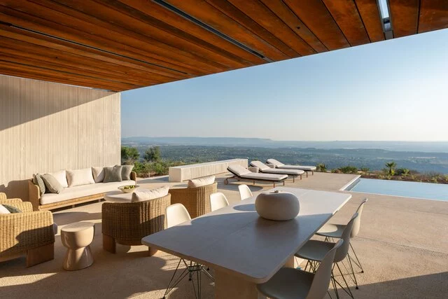 Villa U MARI: Covered terrace