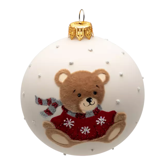 Kugel Teddy weiss_pfister, Hotel Noel_CHF 16_95