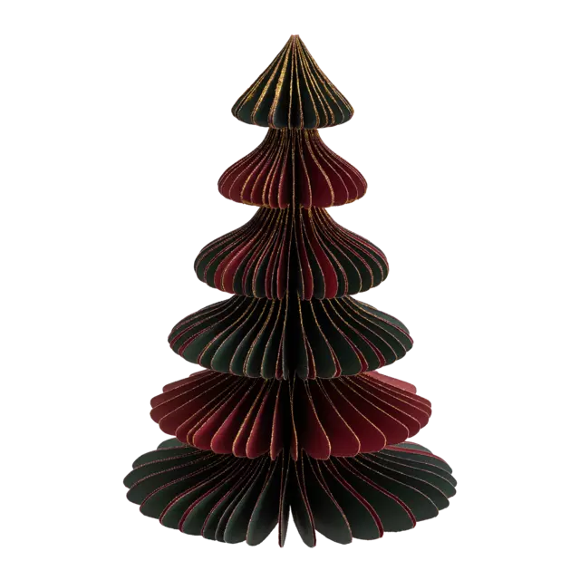 Tannenbaum Papier rotgrün_pfister_Hotel Noel_ab CHF 9_95