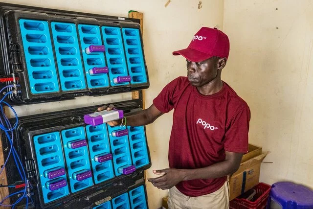 Off-grid solar jobs by POPO, GOGLA