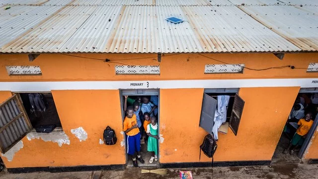 Off-grid solar powering school by Fena Solar, GOGLA
