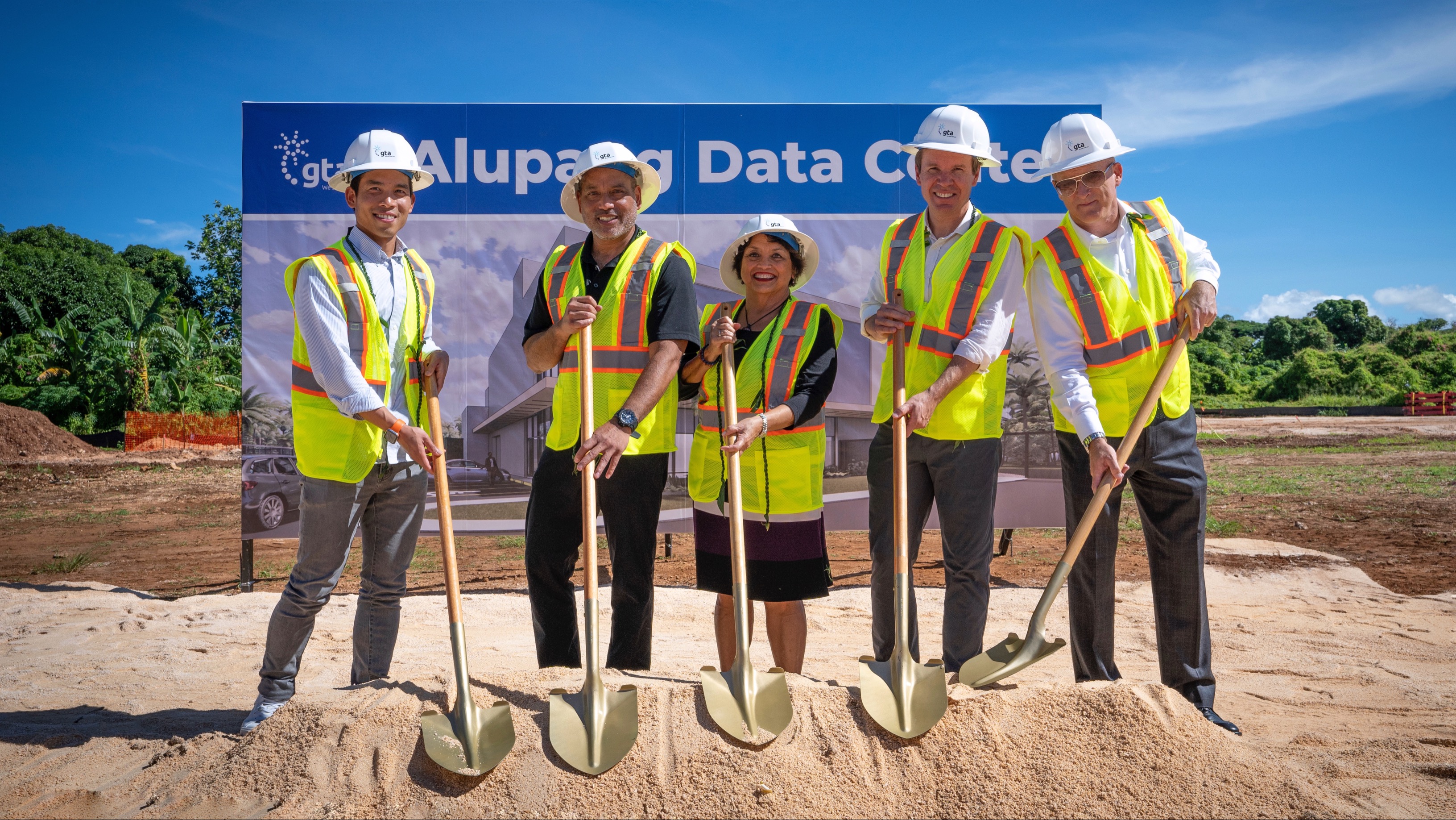 GTA Breaks Ground on Alupang Data Center | GTA Newsroom