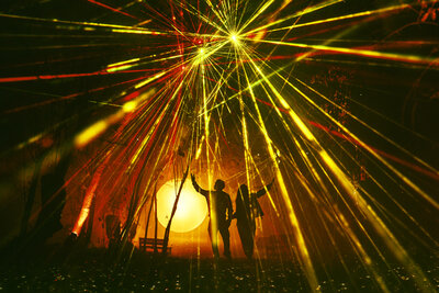 MomentFactory LightCycles IntoTheSunset