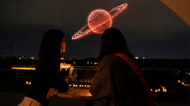 DroneArt Show: Space Chase