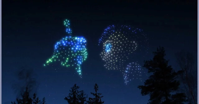 DroneArt Show: Space Chase