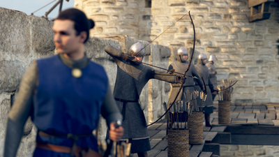 Simon and Archers - The Last Stronghold - © Excurio CMN