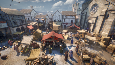 Market 3D  - The Last Stronghold - © Excurio CMN