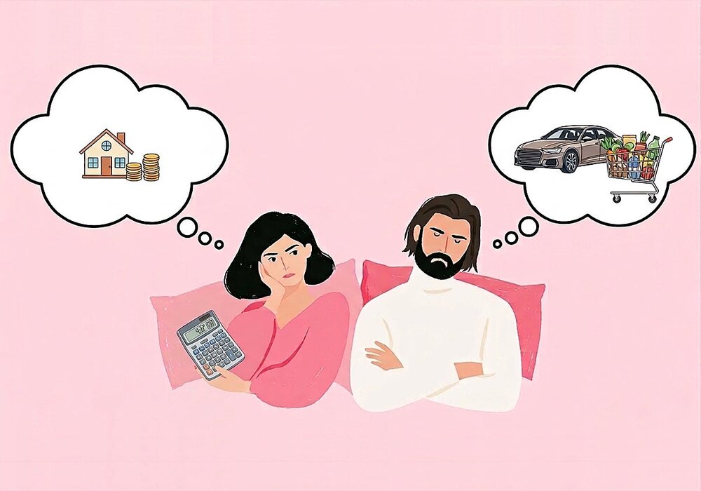 ¿Aportas lo mismo aunque cobras menos que tu pareja? ¿Uno paga la hipoteca y el otro el resto? Cu...