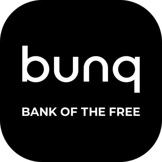 bunq_logo_white_onblack_tagline_squircle