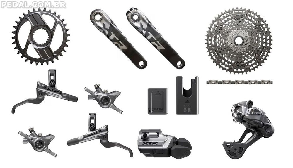 Shimano XTR Di2 - Grupo topo de linha agora é wireless