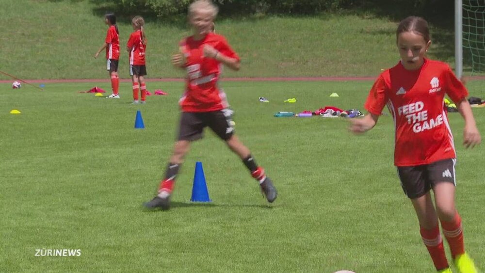 Fussballboom bei Mädchen: Camp in Witikon