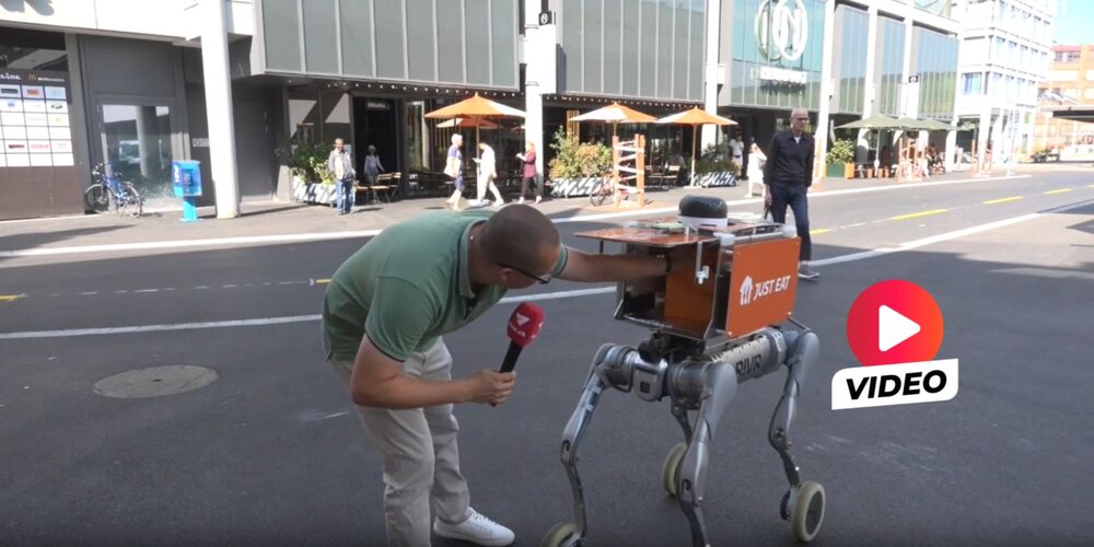 In Zürich: Hier kriegt der Nau-Reporter Essen vom Roboter geliefert