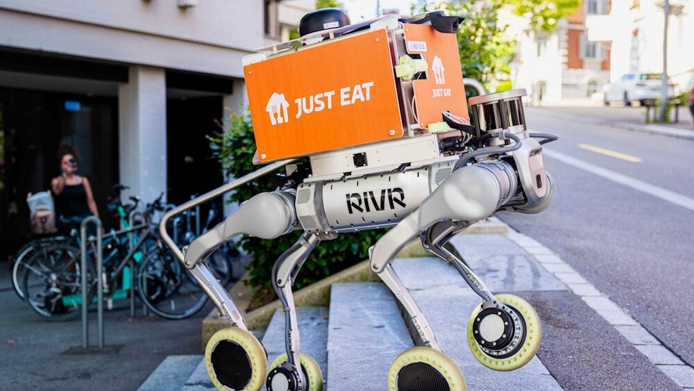 Just Eat lässt in Zürich Roboter das Essen ausliefern