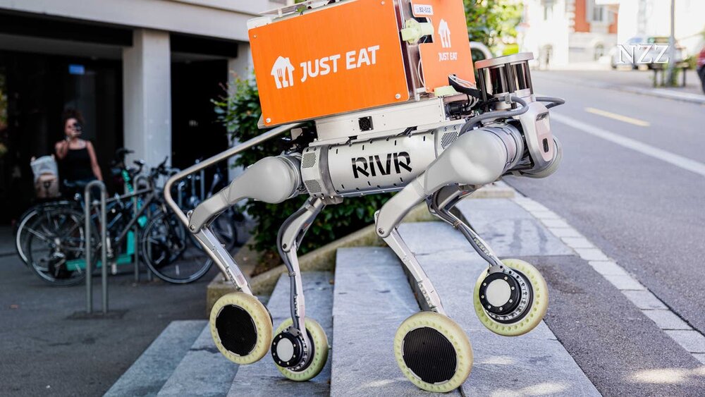 Ein futuristischer Roboter-Hund ist in Zürich unterwegs – zu den Investoren gehört der Amazon-Grü...