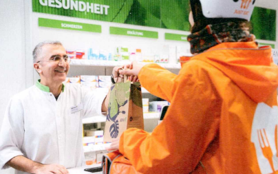 Express-Heimlieferung von Gesundheitsprodukten