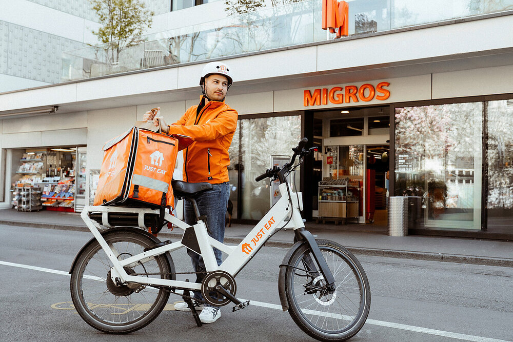 Just Eat liefert neu Migros-Produkte in Westschweiz