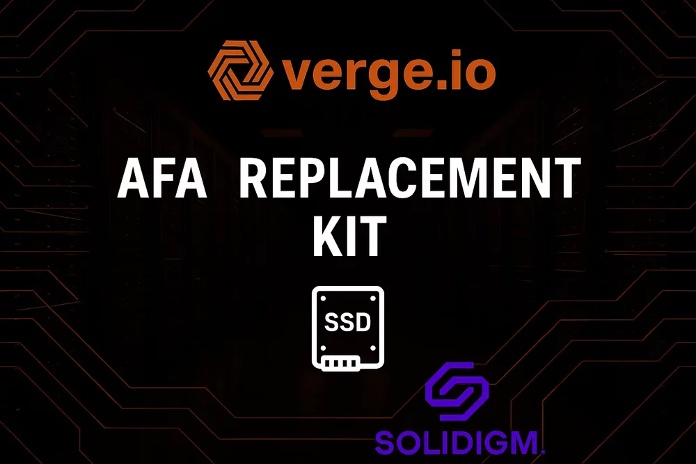 VergeIO and Solidigm Introduce “The AFA Replacement Kit” to Eliminate the Complexity and Cost of ...