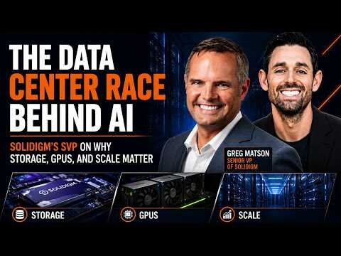 The Data Center Race Behind AI: Solidigm's SVP on Why Storage, GPUs, and Scale Matter