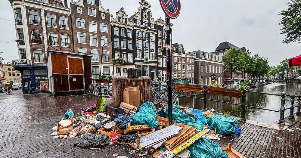 Amsterdam wacht grootste schoonmaakbeurt ooit: 'De verloedering van de stad begint bij rommel op ...