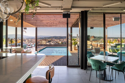 The Social Hub Florence Lavagnini - Rooftop Bar ©Nuri Rashid