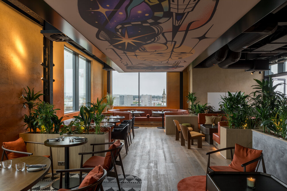 The Social Hub Glasgow - SíSí Rooftop Restaurant ©maxibellucci