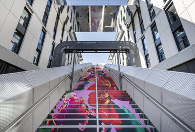 The Social Hub Florence Belfiore - Staircase