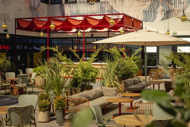The Social Hub Bologna – Courtyard