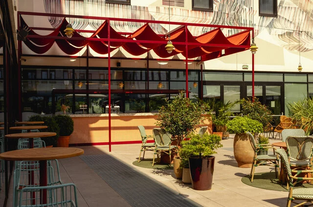 The Social Hub Bologna – Courtyard
