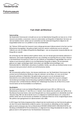 Fact sheet architectuur-jan26