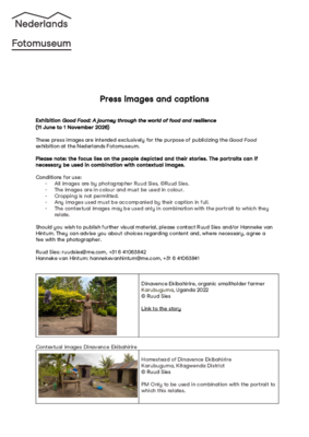 Credits press kit-Good Food