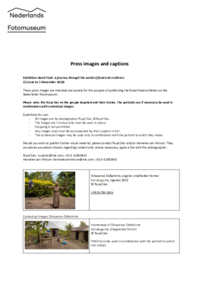 Credits press kit-Good Food