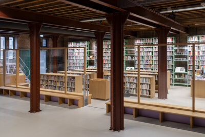 Nederlands Fotomuseum, bibliotheek - library © Iwan Baan