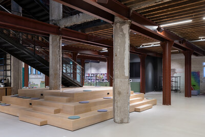 Nederlands Fotomuseum, begane grond - ground floor © Iwan Baan