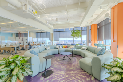 Soft landing area for collaboration