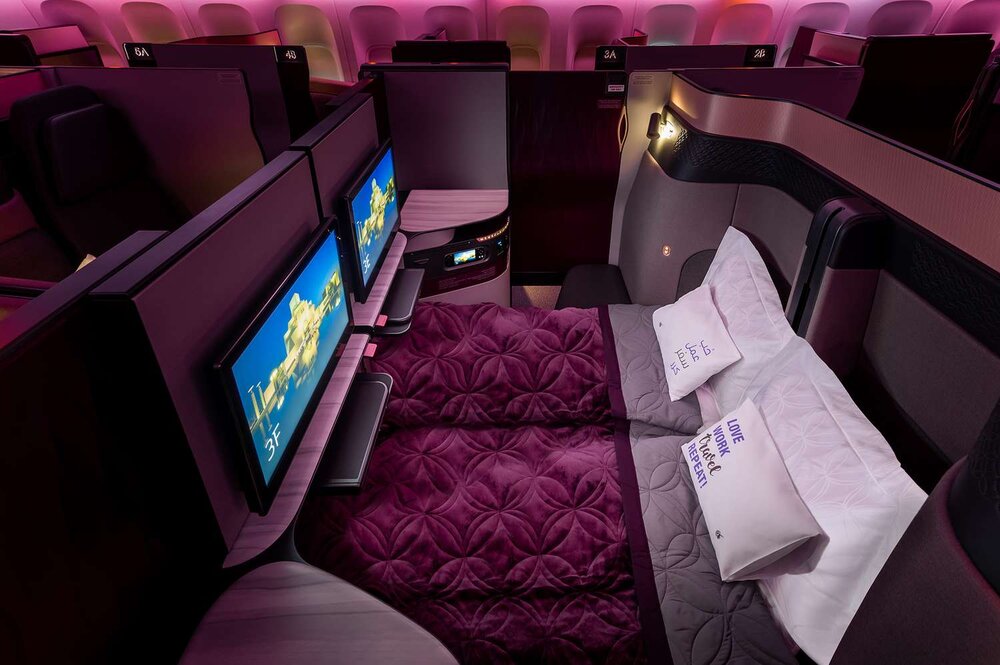This Airline's 'Honeymoon Suite' Is the Ultimate Business Class Seat for a Couple's Trip - Here's...
