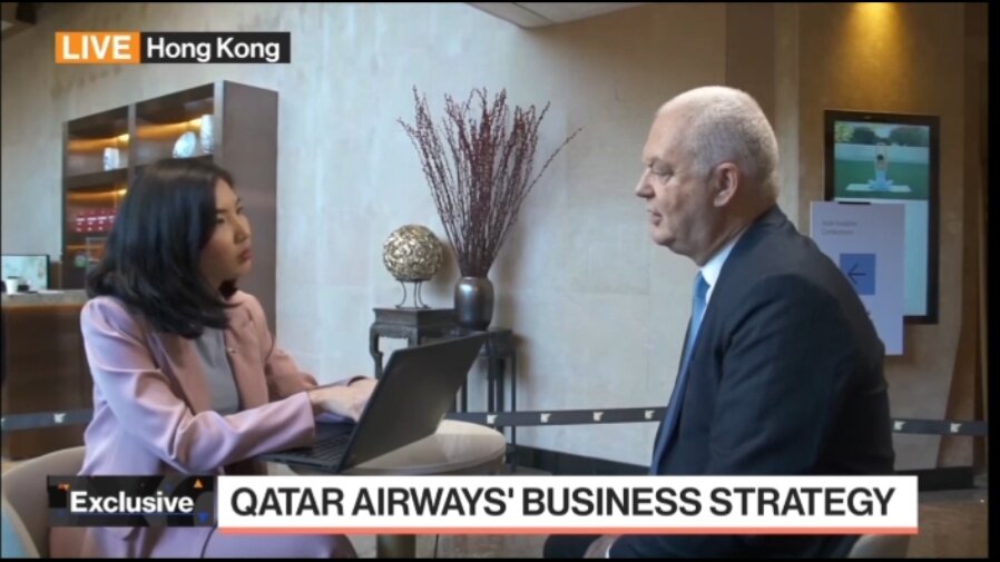 Bloomberg | Qatar Airways CCO on Business Strategy