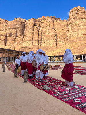 Qatari Traditional Band