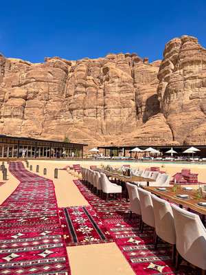 Qatar Airways Inaugural Luncheon at Our Habitas AlUla