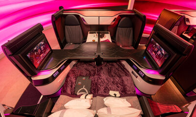 Qatar Airways' Reimagined QSuite Pod