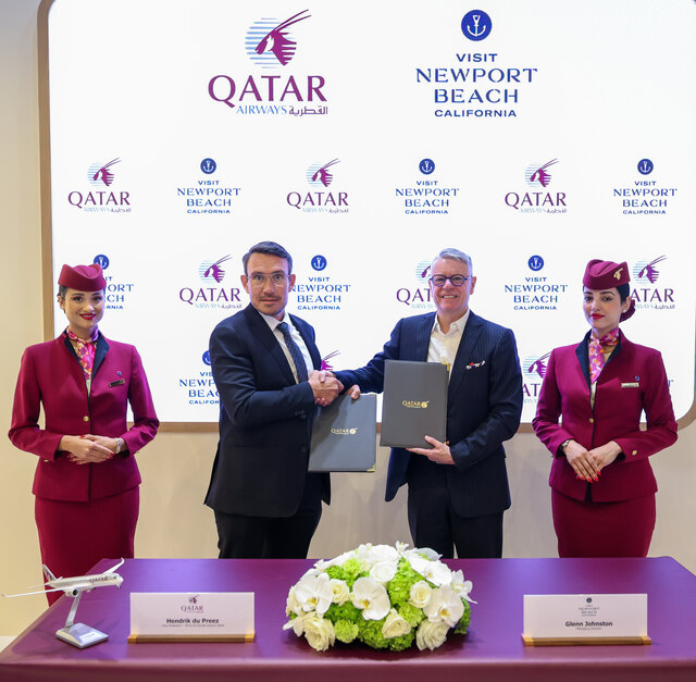 Qatar Airways MoU with Visit New Port Beach.JPG
