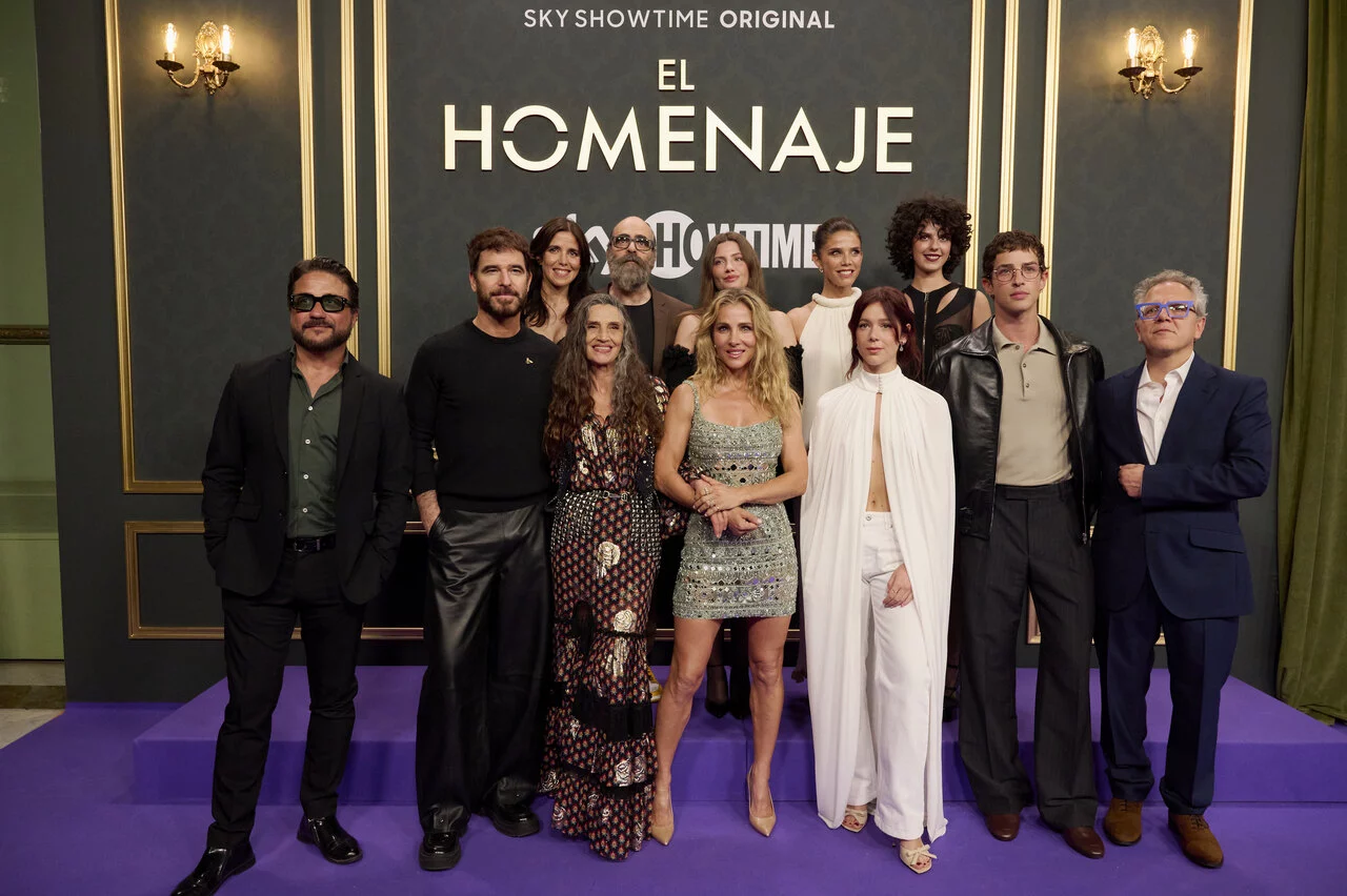 Cast of The Tribute (El Homenaje).JPG