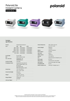 Polaroid Go Gen 3